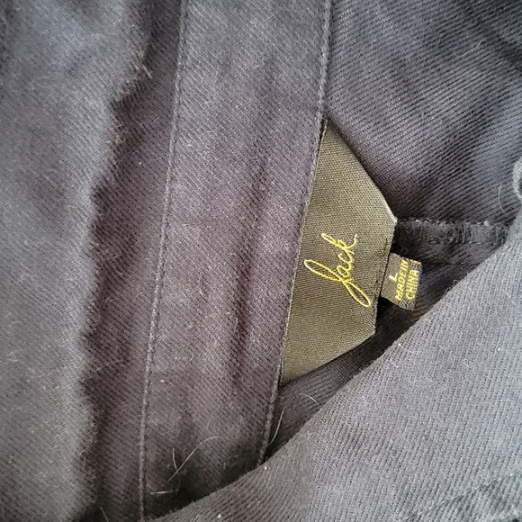 Jack Long Sleeve Ruffled Shirt Dress Size Large Blue - Picture 2 of 5